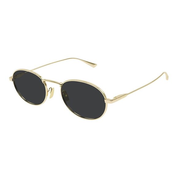 NWT SAINT LAURENT GOLD WOMEN SUNGLASSES - Picture 1 of 4